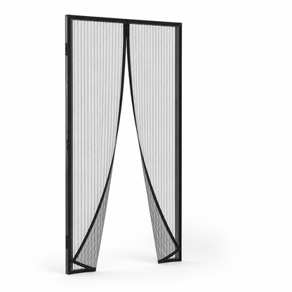 Door Insect Screen Magnetic Self-Closing Fine Mesh