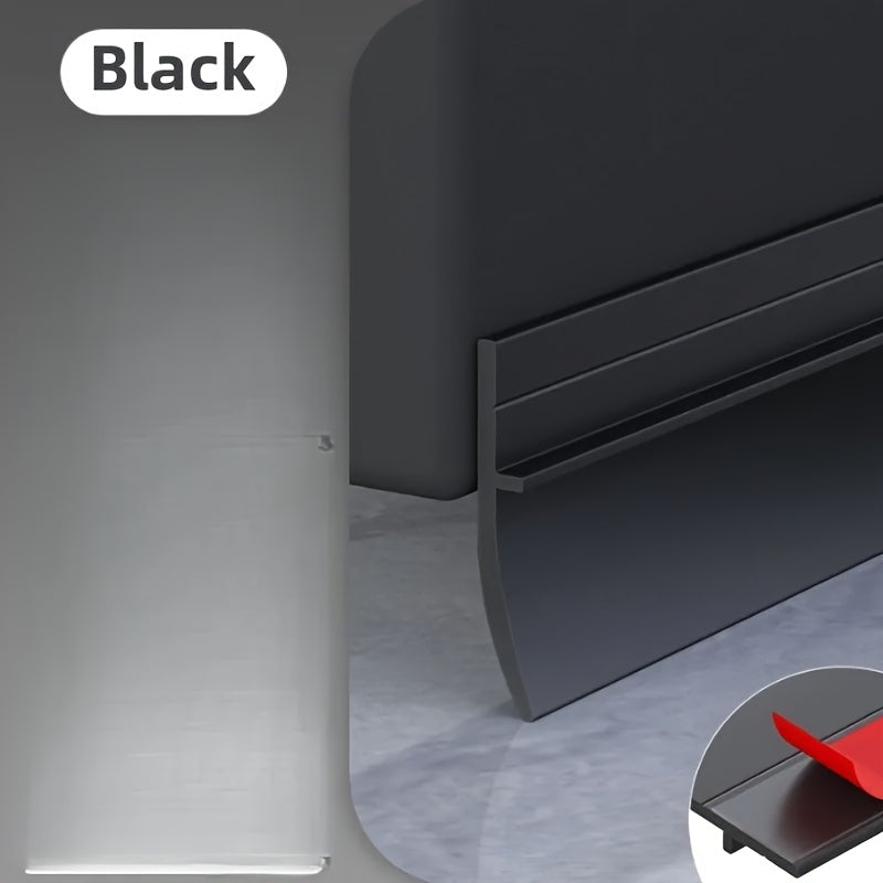 Door Seal Self-Adhesive Three-Layer Silicone Draft & Noise Protection