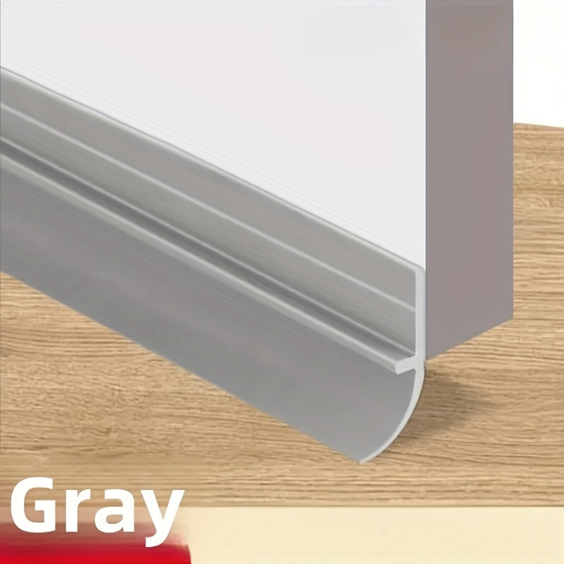 Door Seal Self-Adhesive Three-Layer Silicone Draft & Noise Protection