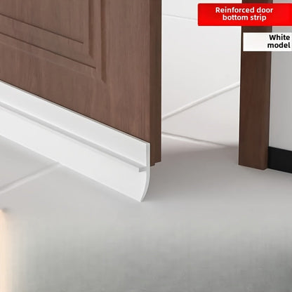 Door Seal Self-Adhesive Three-Layer Silicone Draft & Noise Protection
