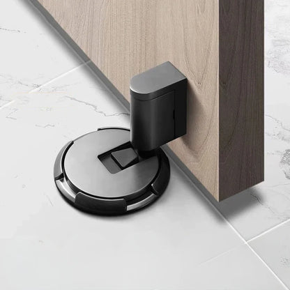 Door Stopper Solid Brass Draft-Resistant Adhesive & Screw Installation