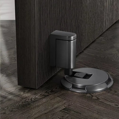 Door Stopper Solid Brass Draft-Resistant Adhesive & Screw Installation