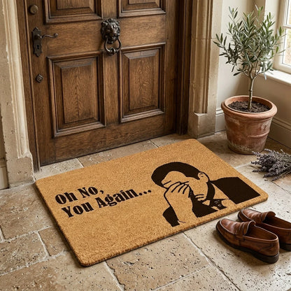Doormat Facepalm Motif Memory Foam Weather-Resistant
