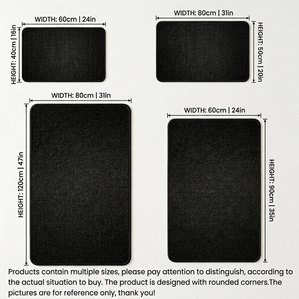 Doormat Facepalm Motif Memory Foam Weather-Resistant