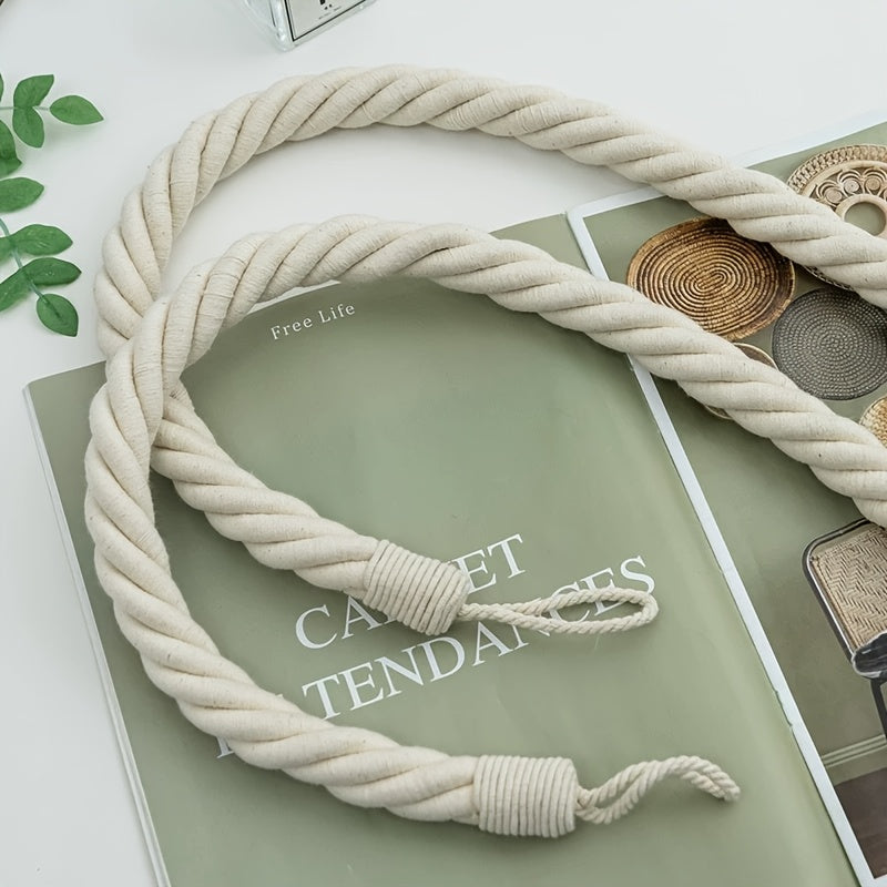 Doorstop Braided Cotton-Polyester Weighted Two-Pack