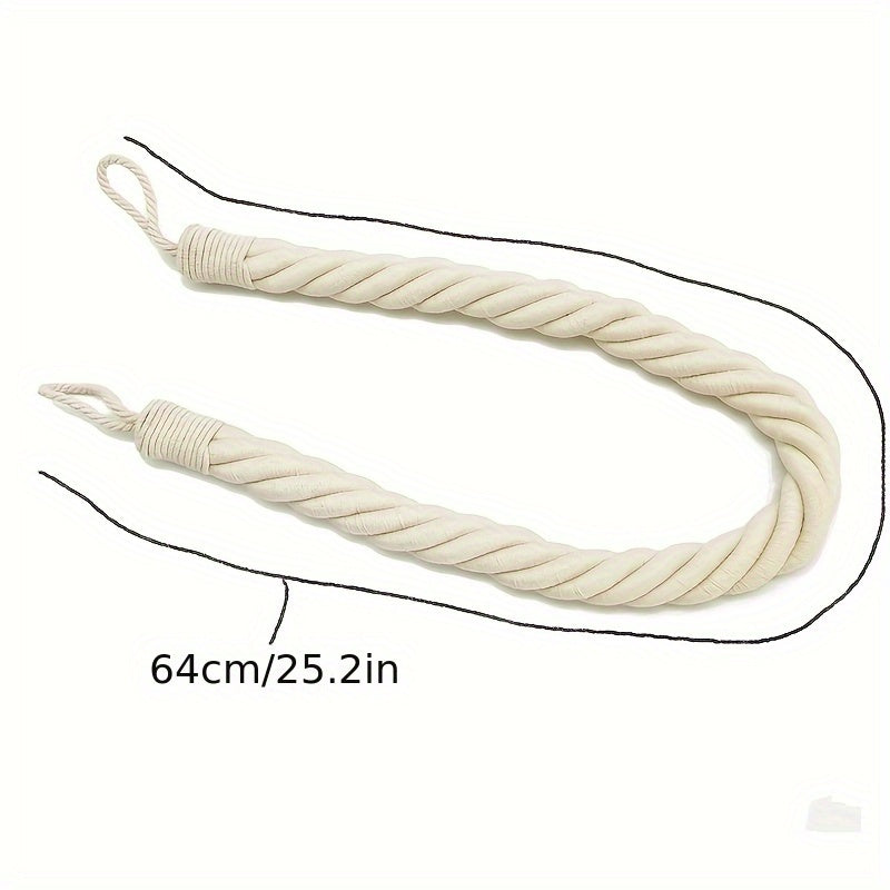 Doorstop Braided Cotton-Polyester Weighted Two-Pack