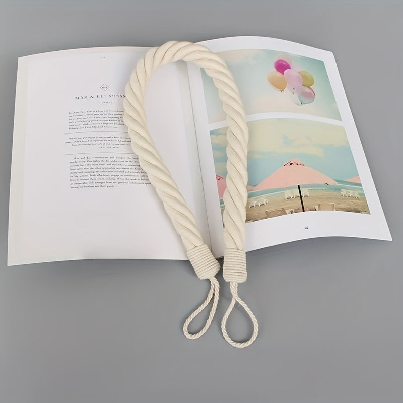 Doorstop Braided Cotton-Polyester Weighted Two-Pack