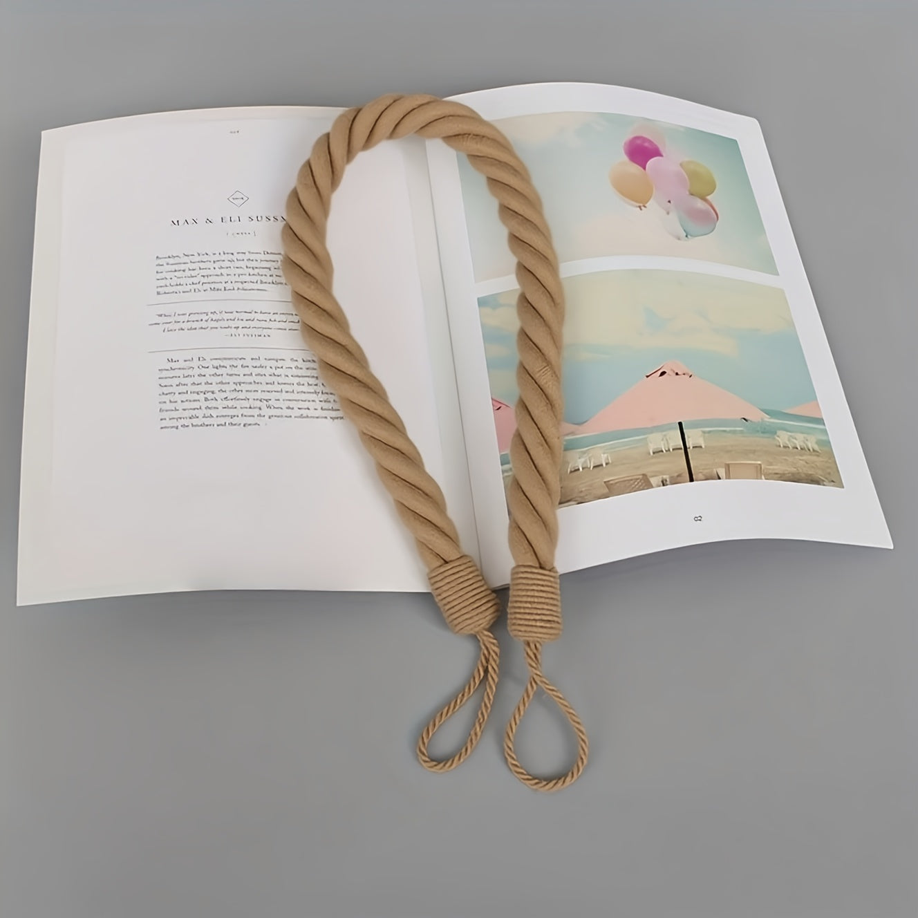Doorstop Braided Cotton-Polyester Weighted Two-Pack