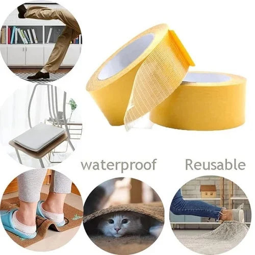 Double-Sided Tape Fiberglass-Reinforced Residue-Free Hand-Tearable