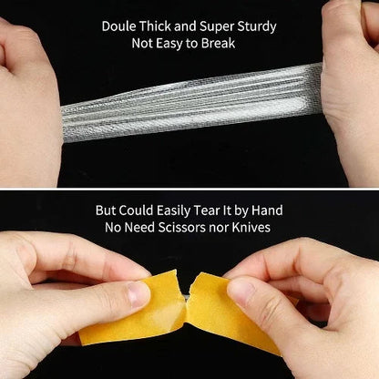 Double-Sided Tape Fiberglass-Reinforced Residue-Free Hand-Tearable