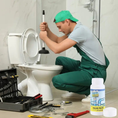 Drain Cleaner Foaming Powder Safe for PVC & Metal