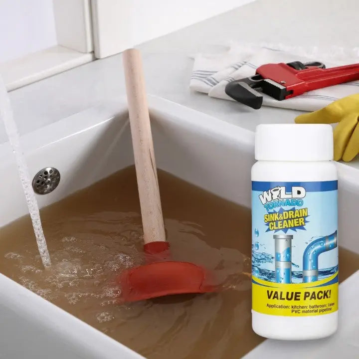 Drain Cleaner Foaming Powder Safe for PVC & Metal