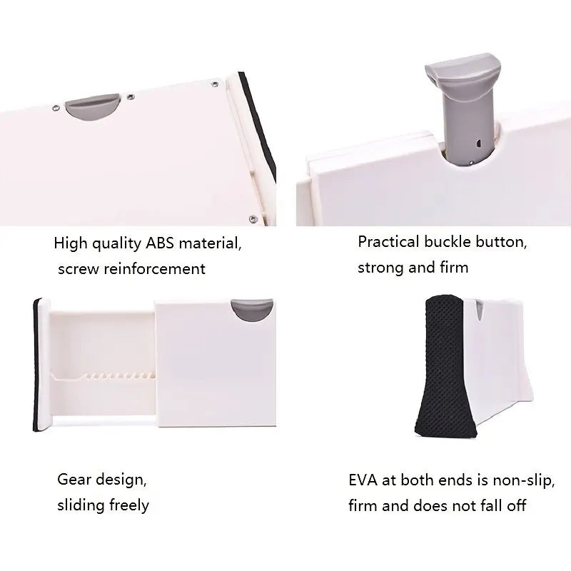 Drawer Divider Adjustable Clamping Tool-Free Installation