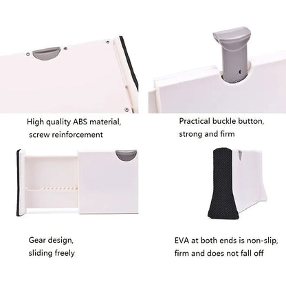 Drawer Divider Adjustable Clamping Tool-Free Installation