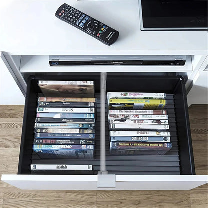 Drawer Dividers Adjustable Transparent Set of 6