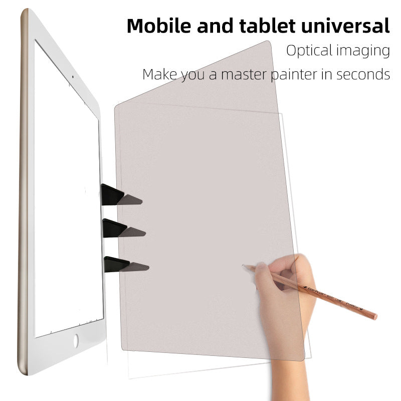 Drawing Projector Smartphone & Tablet Mirror Projection Shatterproof Lens