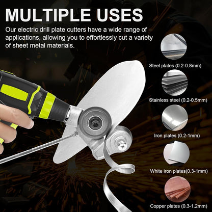 Drill Attachment Burr-Free Metal Cutting Protective Cover