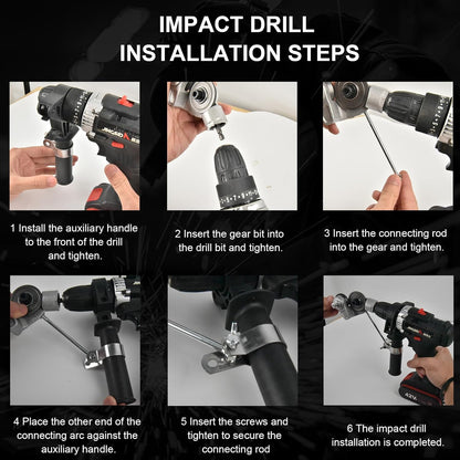 Drill Attachment Burr-Free Metal Cutting Protective Cover