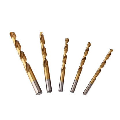 Drill Bit Set Titanium-Coated 135 Degree 99 Piece