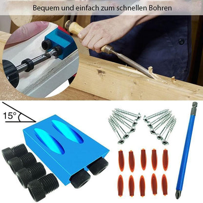 Drill Guide 15 Degree Rust-Resistant Aluminum