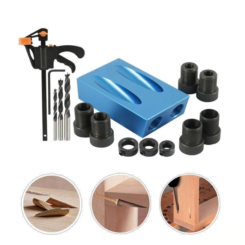 Drill Guide 15 Degree Rust-Resistant Aluminum