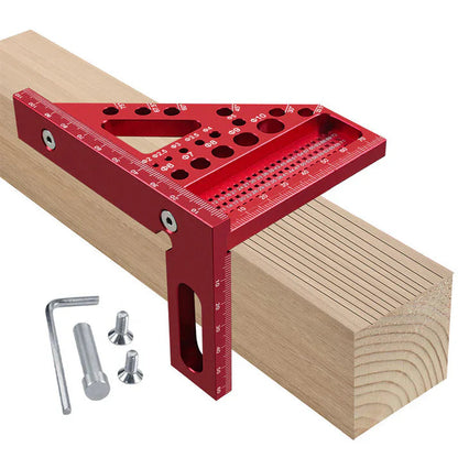 Drill Guide L-Base Anodized Aluminum 2-10 mm Holes