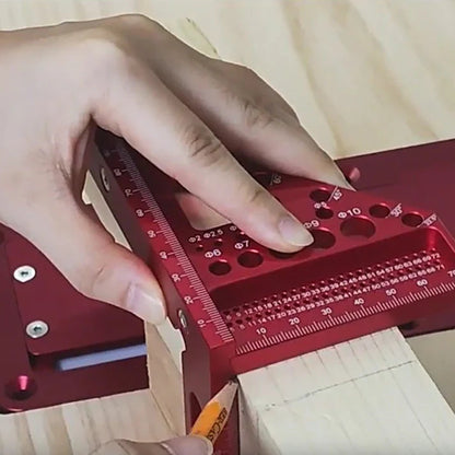 Drill Guide L-Base Anodized Aluminum 2-10 mm Holes
