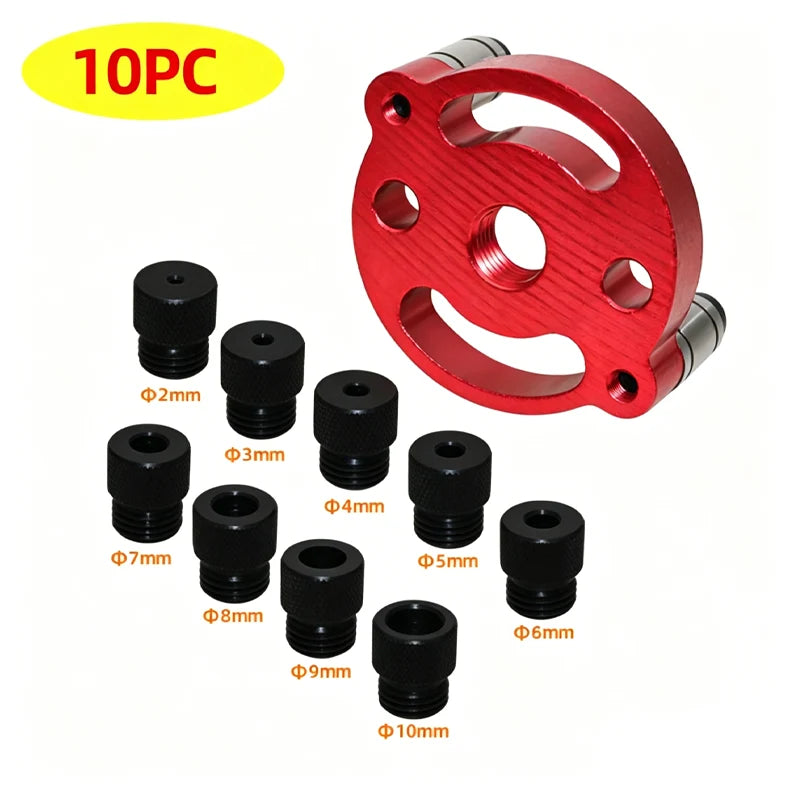 Drill Guide Self-Centering Interchangeable Steel Bushings