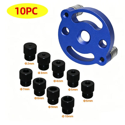 Drill Guide Self-Centering Interchangeable Steel Bushings