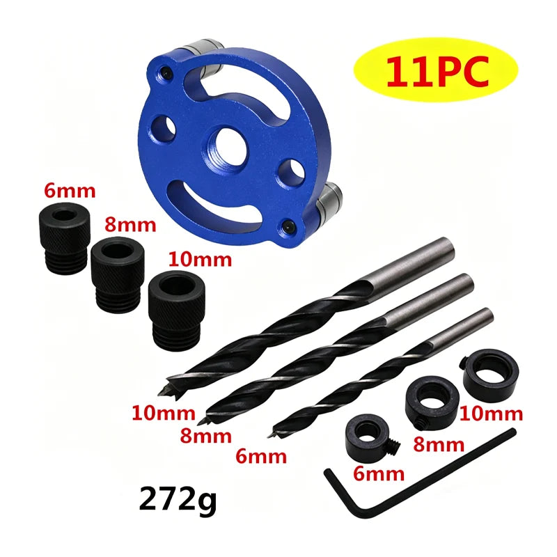 Drill Guide Self-Centering Interchangeable Steel Bushings