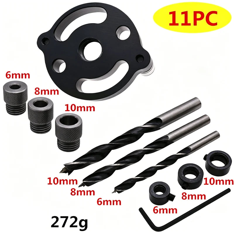 Drill Guide Self-Centering Interchangeable Steel Bushings