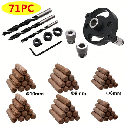 Drill Guide Self-Centering Interchangeable Steel Bushings