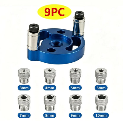 Drill Guide Self-Centering Interchangeable Steel Bushings