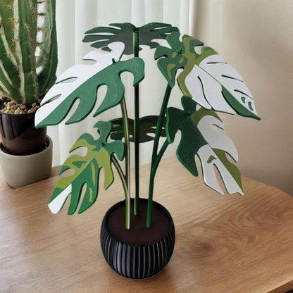 Drink Coaster Monstera Leaf 3D Lightweight & Portable