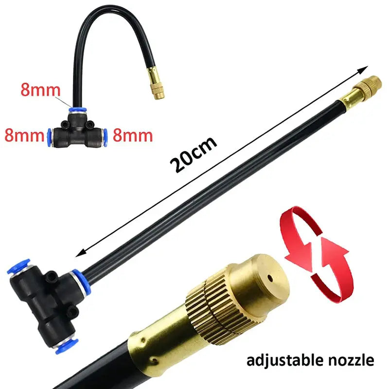 Drip Irrigation Kit Modular Snap-Connect 8 mm