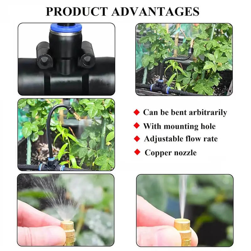 Drip Irrigation Kit Modular Snap-Connect 8 mm