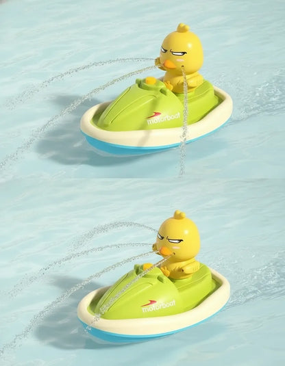Duck Bath Toy Automatic Spray Child-Safe ABS