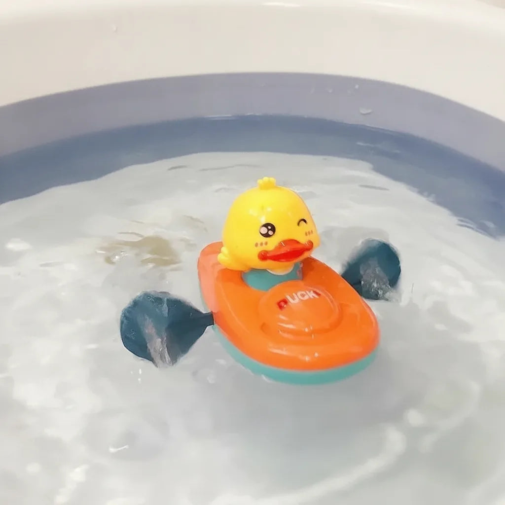 Duck Bath Toy Automatic Spray Child-Safe ABS