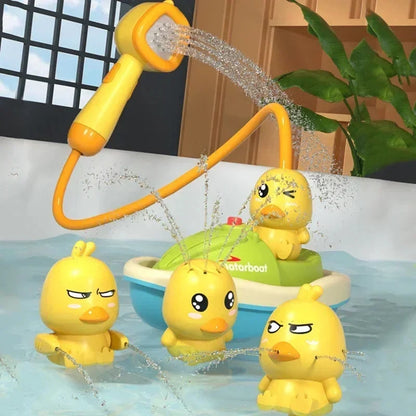 Duck Bath Toy Automatic Spray Child-Safe ABS