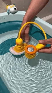 Duck Bath Toy Automatic Spray Child-Safe ABS