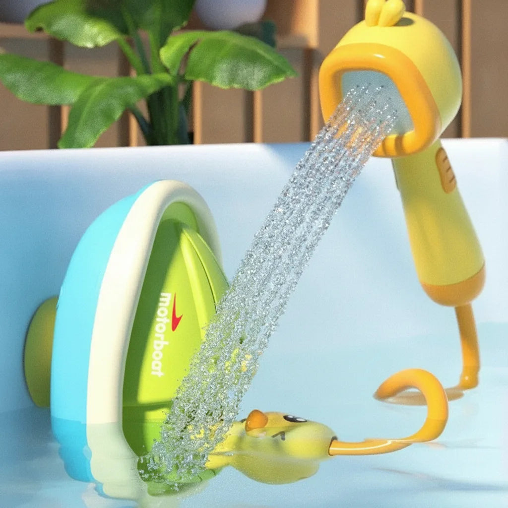 Duck Bath Toy Automatic Spray Child-Safe ABS