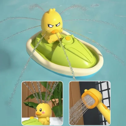 Duck Bath Toy Automatic Spray Child-Safe ABS