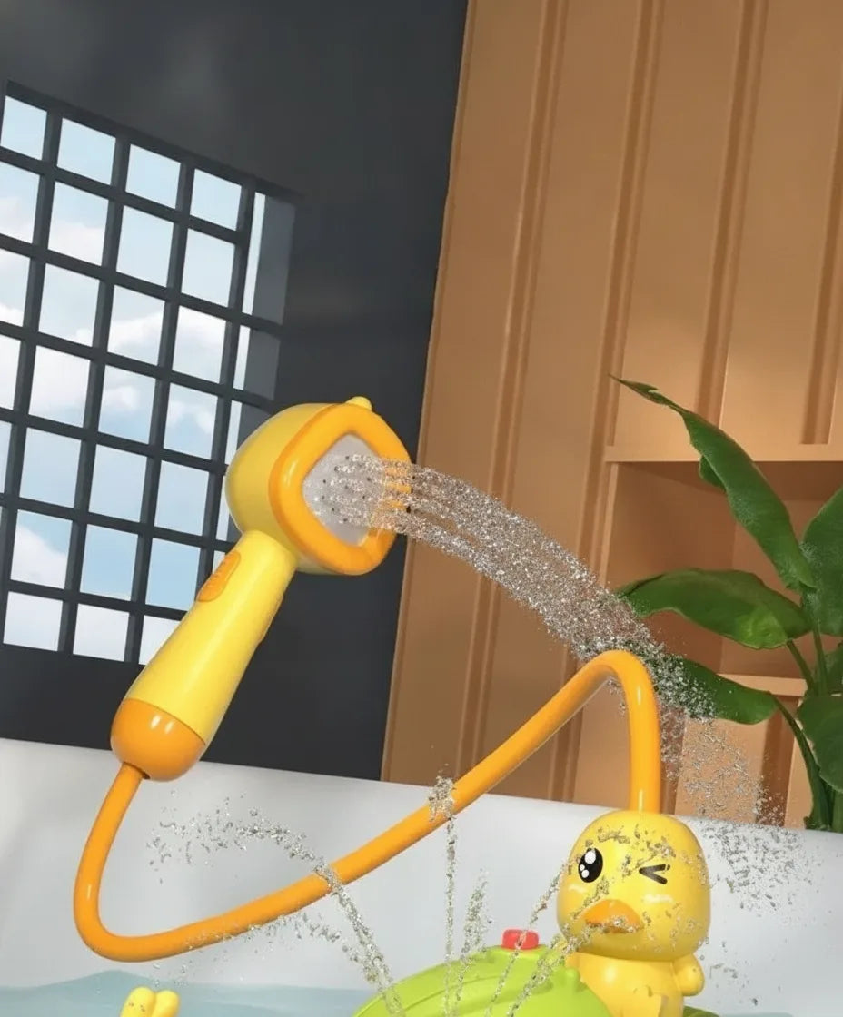 Duck Bath Toy Automatic Spray Child-Safe ABS