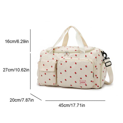 Duffle Bag Separate Shoe Compartment 25L Capacity