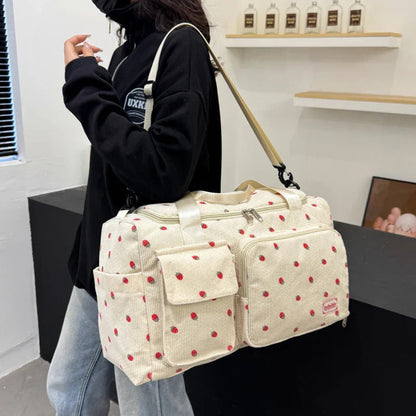 Duffle Bag Separate Shoe Compartment 25L Capacity