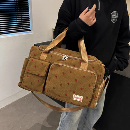 Duffle Bag Separate Shoe Compartment 25L Capacity