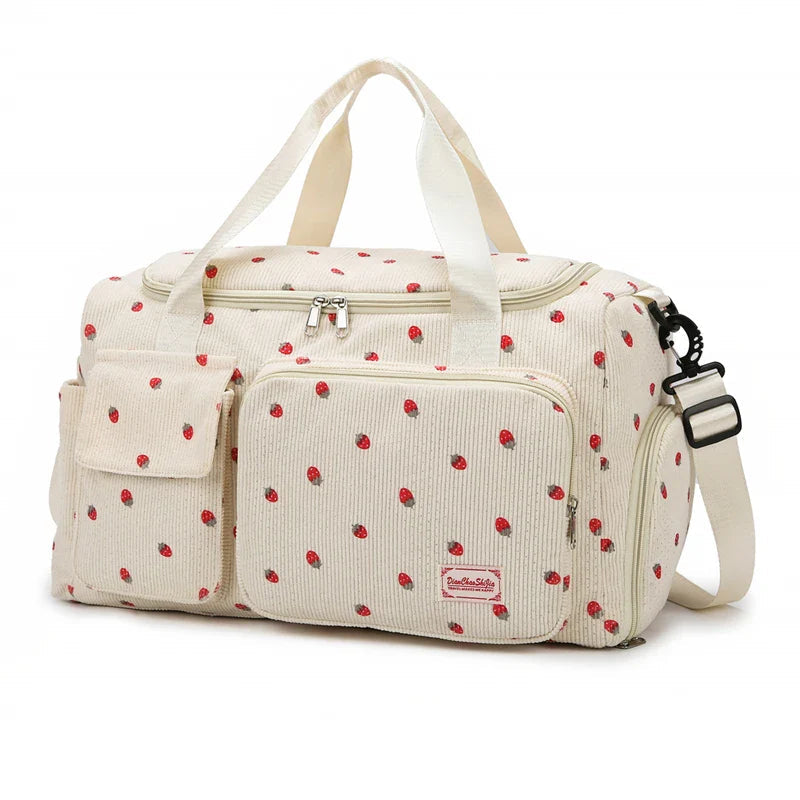 Duffle Bag Separate Shoe Compartment 25L Capacity