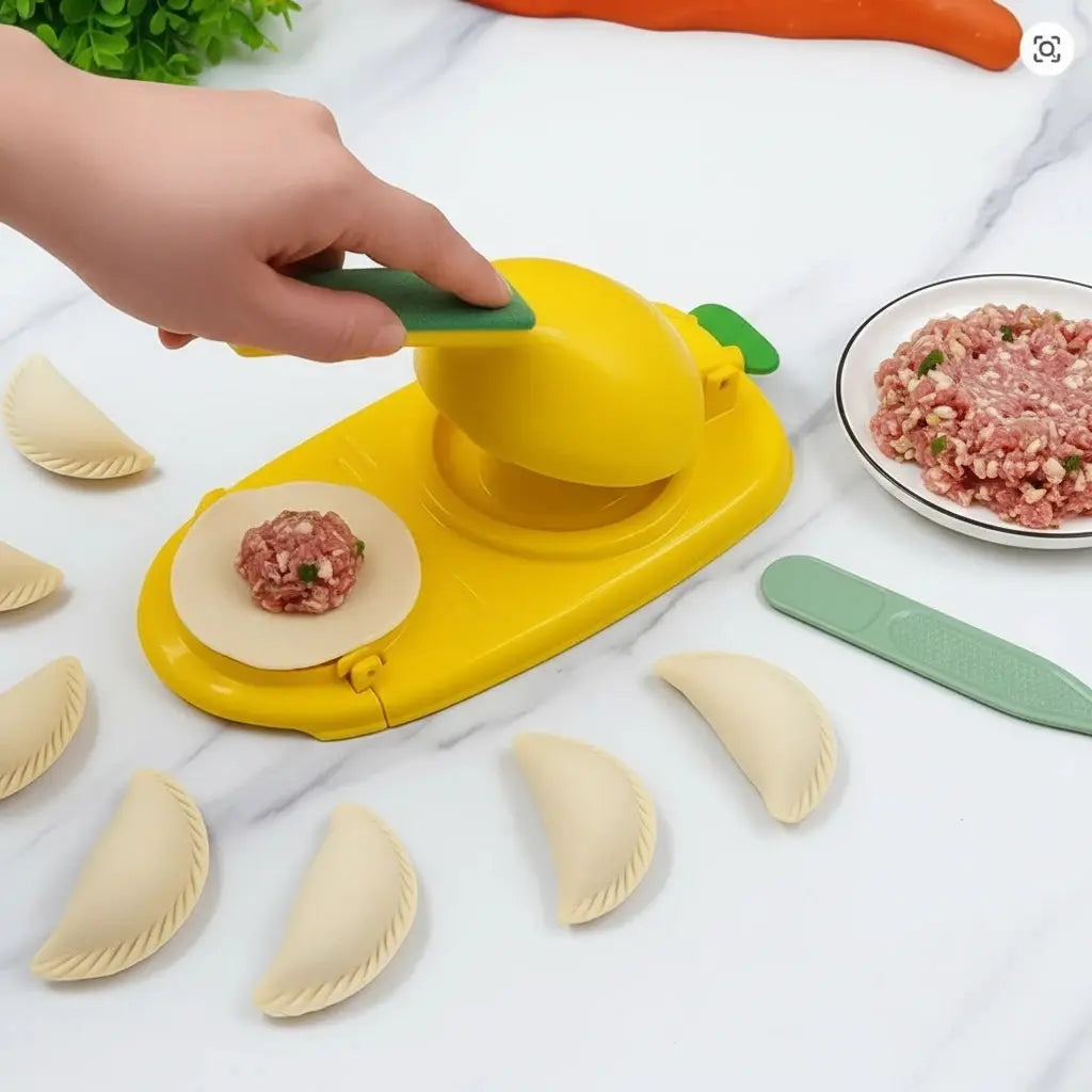Dumpling Maker 2-In-1 Easy Fill & Seal Food-Safe Plastic