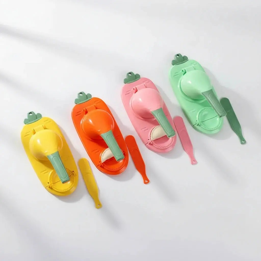 Dumpling Maker 2-In-1 Easy Fill & Seal Food-Safe Plastic