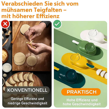 Dumpling Maker 2-In-1 Filling & Shaping Non-Stick